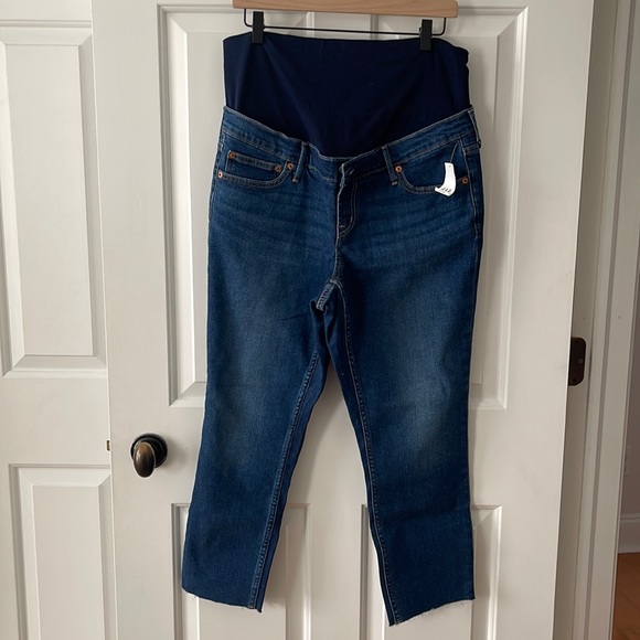 GAP Jeans Nwt Gap Maternity Jeans Vintage Slim 2 Short Mediumdark